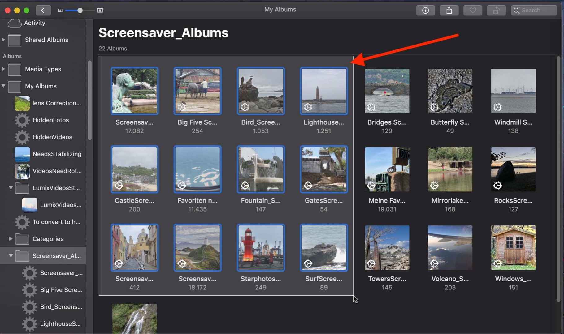 How to select multiple photos on mac