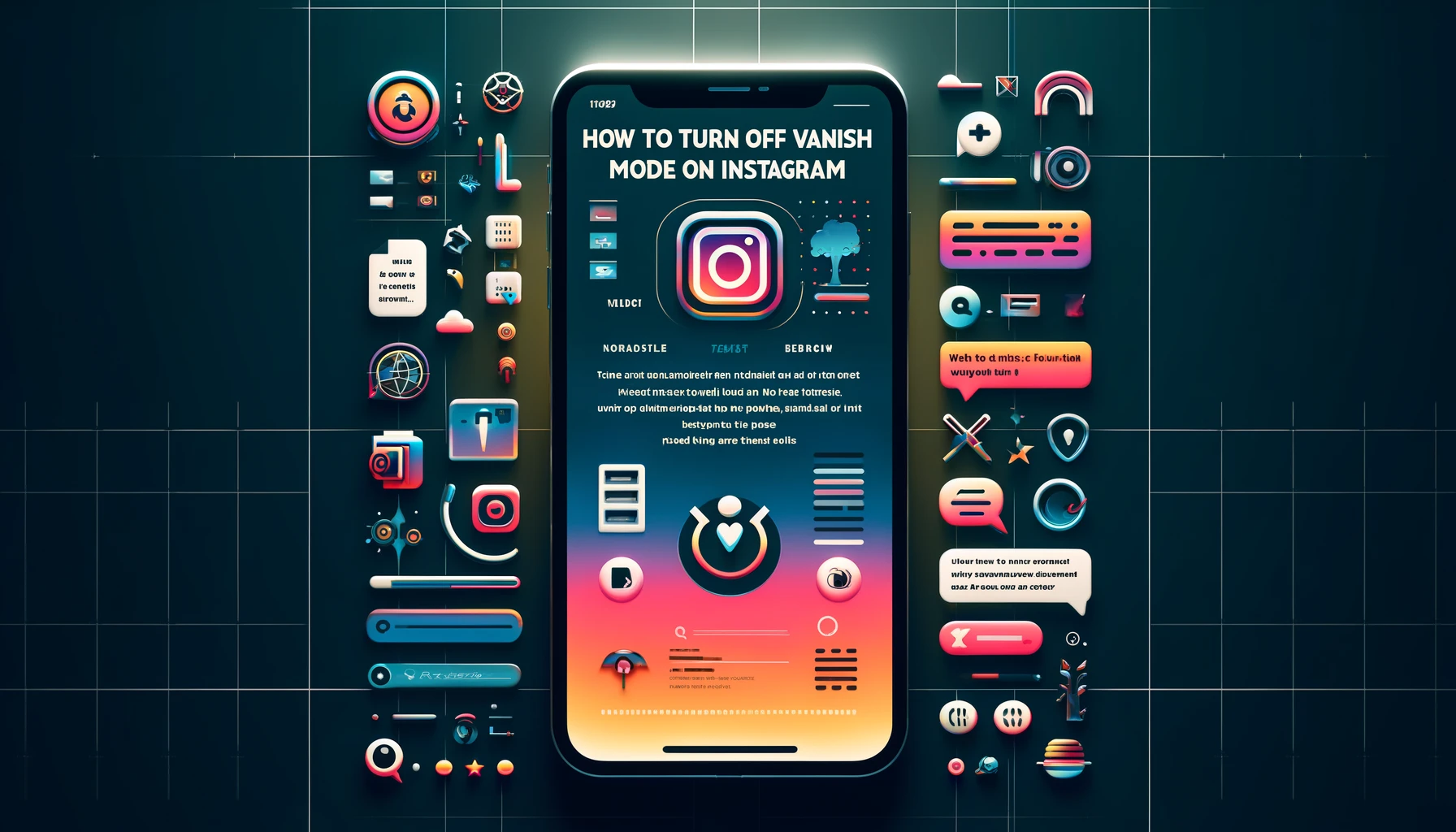 how to turn off vanish mode on instagram